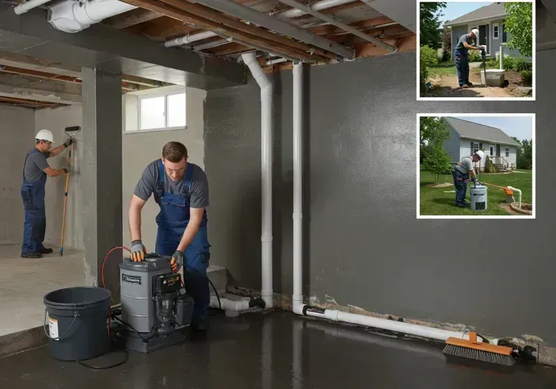 Basement Waterproofing and Flood Prevention process in Rochester, IN